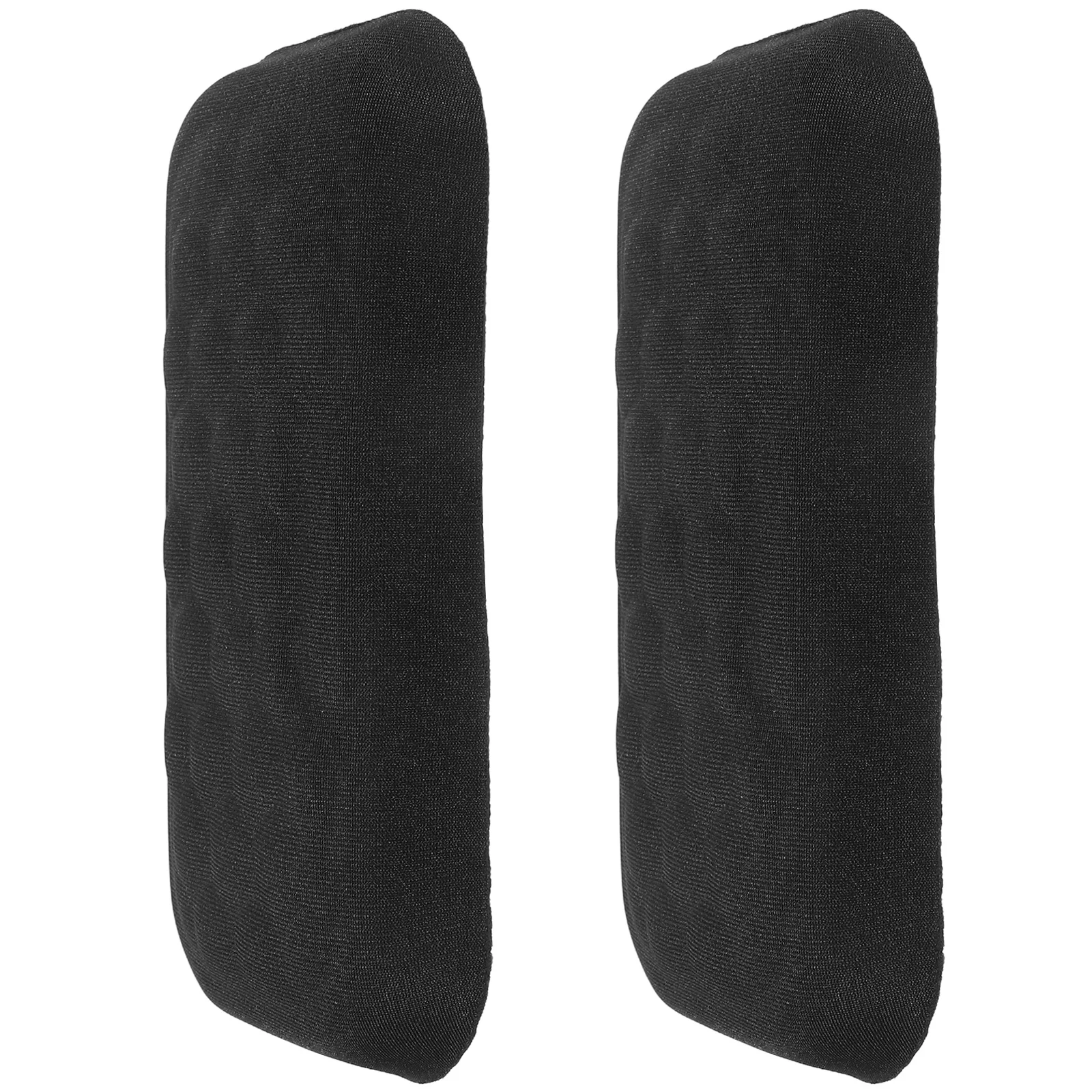 

2Pcs Mouse Wrist Rest Pad Ergonomic Memory Foam Filled Desktop Laptop Support Smooth Non-Slip Surface for Office Gaming Comfort