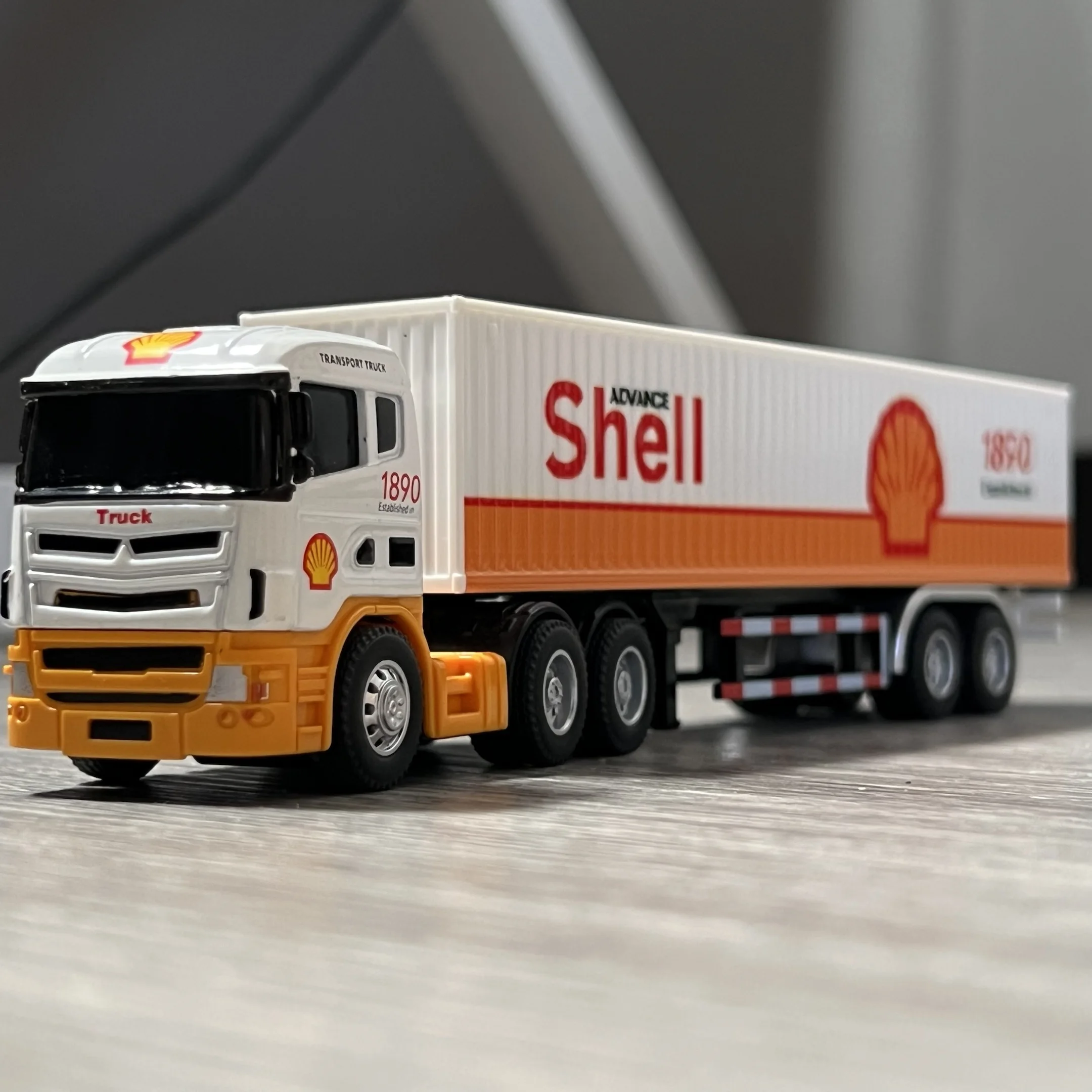 1:64 スカニアコンテナトラック ダイキャストモデルカー