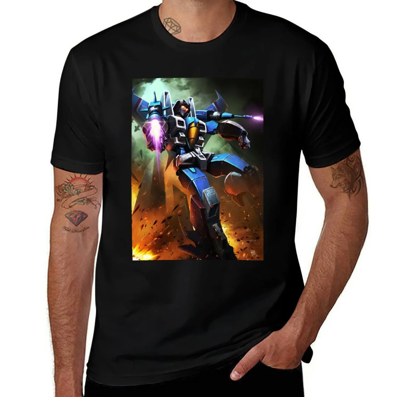 

Thundercracker T-Shirt man t shirts high quality luxury brand cotton t shirt man T-Shirt