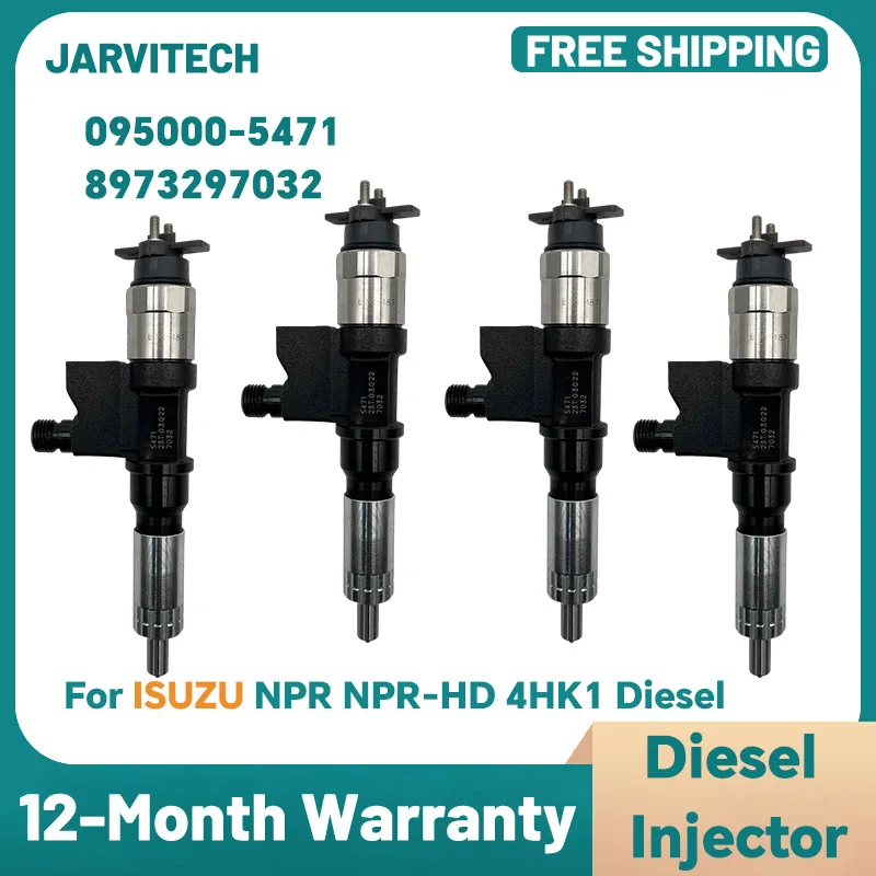 

Brand New Fuel Injector 095000-5471 973297035 086547479165 Fit For Denso 03-07 Isuzu NPR NPR-HD 4HK1 Diesel 095000-8901
