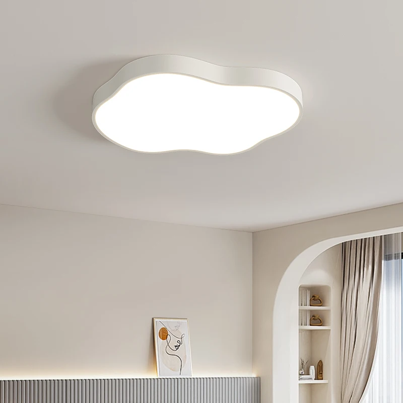 White LED Ceiling Chandelier Lamp For Living Dining Room Bedroom Children's Study Room Balcony Home Decoration Lighting Fixture image 4