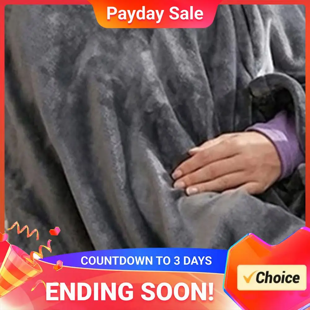 

USB Electric Heated Blanket 3 Heating Levels Fleece Heated Blanket Portable Heating Lap Blanket Quickly Heated Cape Pad