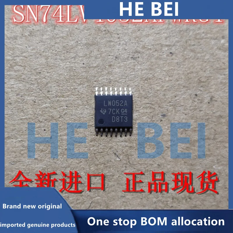 SN74LV4052APWR silk screen LW052A patch TSSOP16 multiplexer interface chip can be photographed