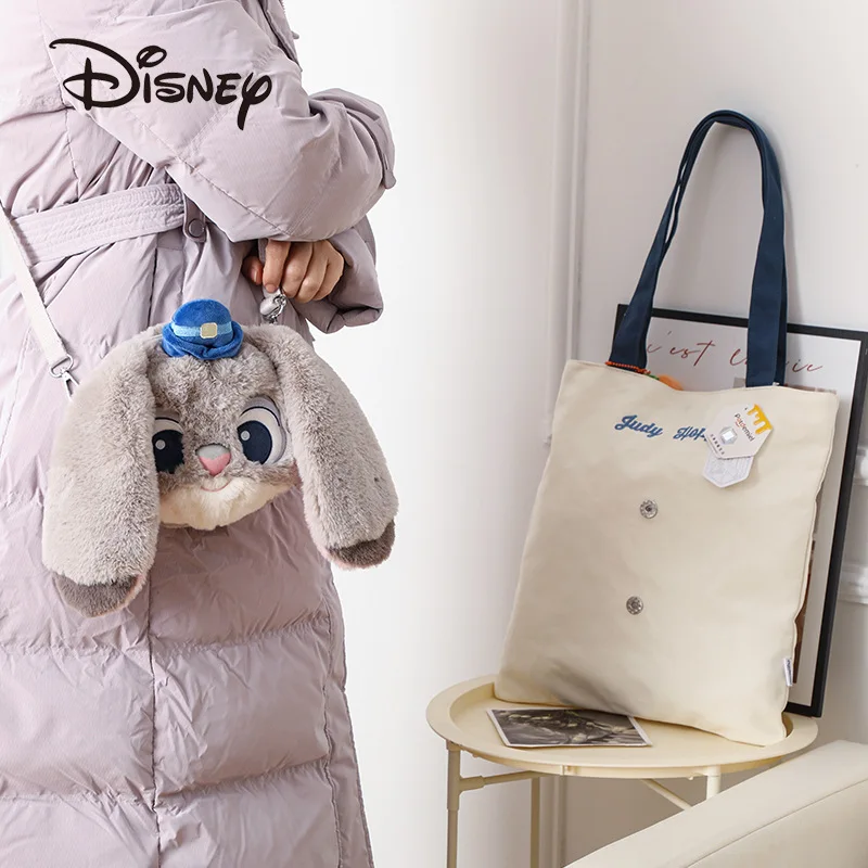 Disney Judy New Women's Shoulder Bag Cartoon Women's Handbag Fashion Trend Women's Bag 2-piece Set Multifunctional High Quality