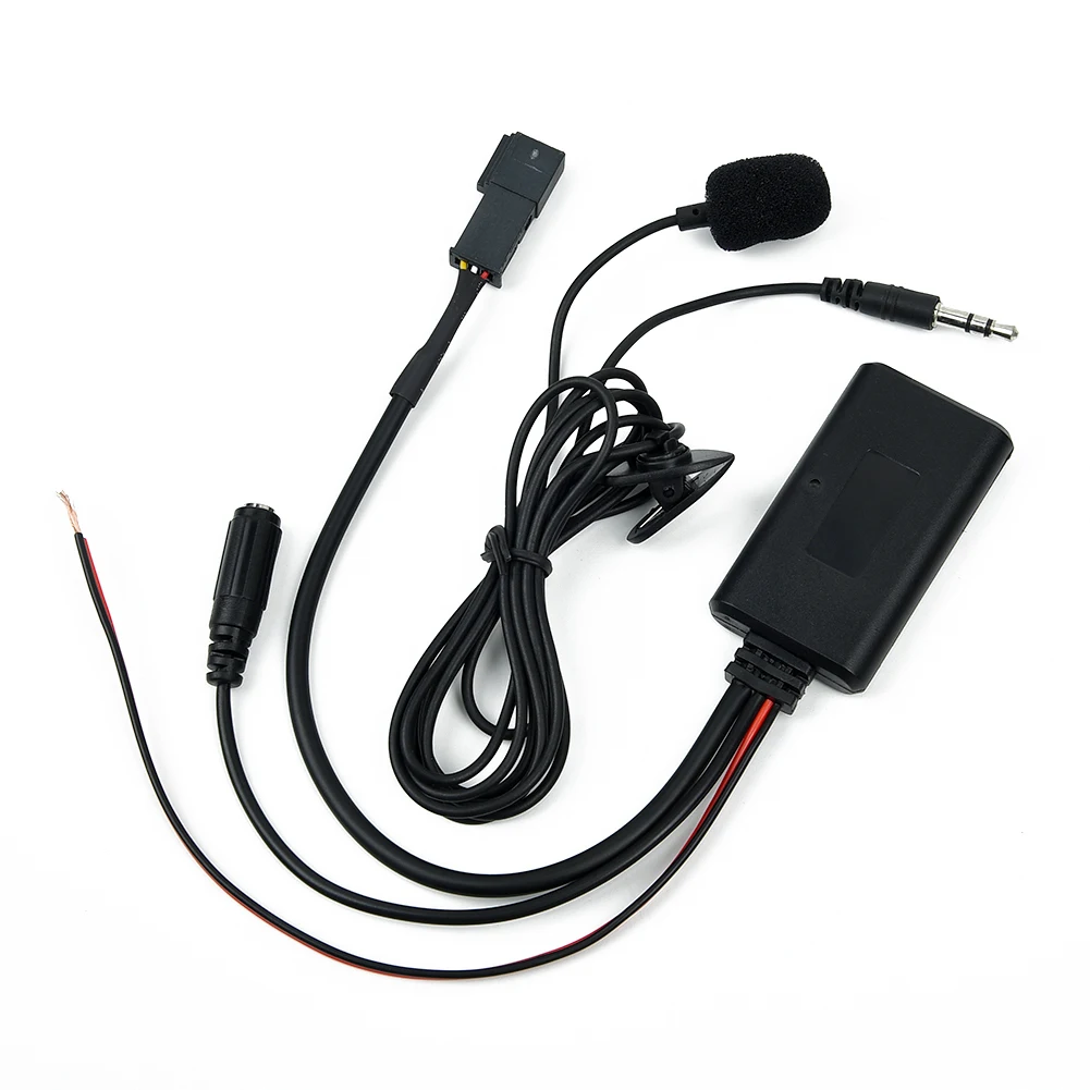 ABS Bluetooth Adapter Audio HIFI Cable Adaptor Bluetooth 5.0 + Microphone For BMW E54 E39 E46 E38 E53 Accessories Auto