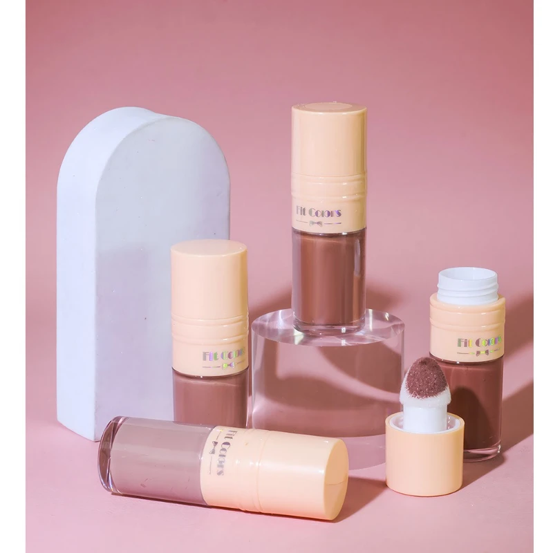 리퀴드 하이라이터 및 컨투어 스틱 다용도 블러쉬 매트 쉬머 피니쉬 빌더블 커버리지 페이스 스컬프팅 메이크업