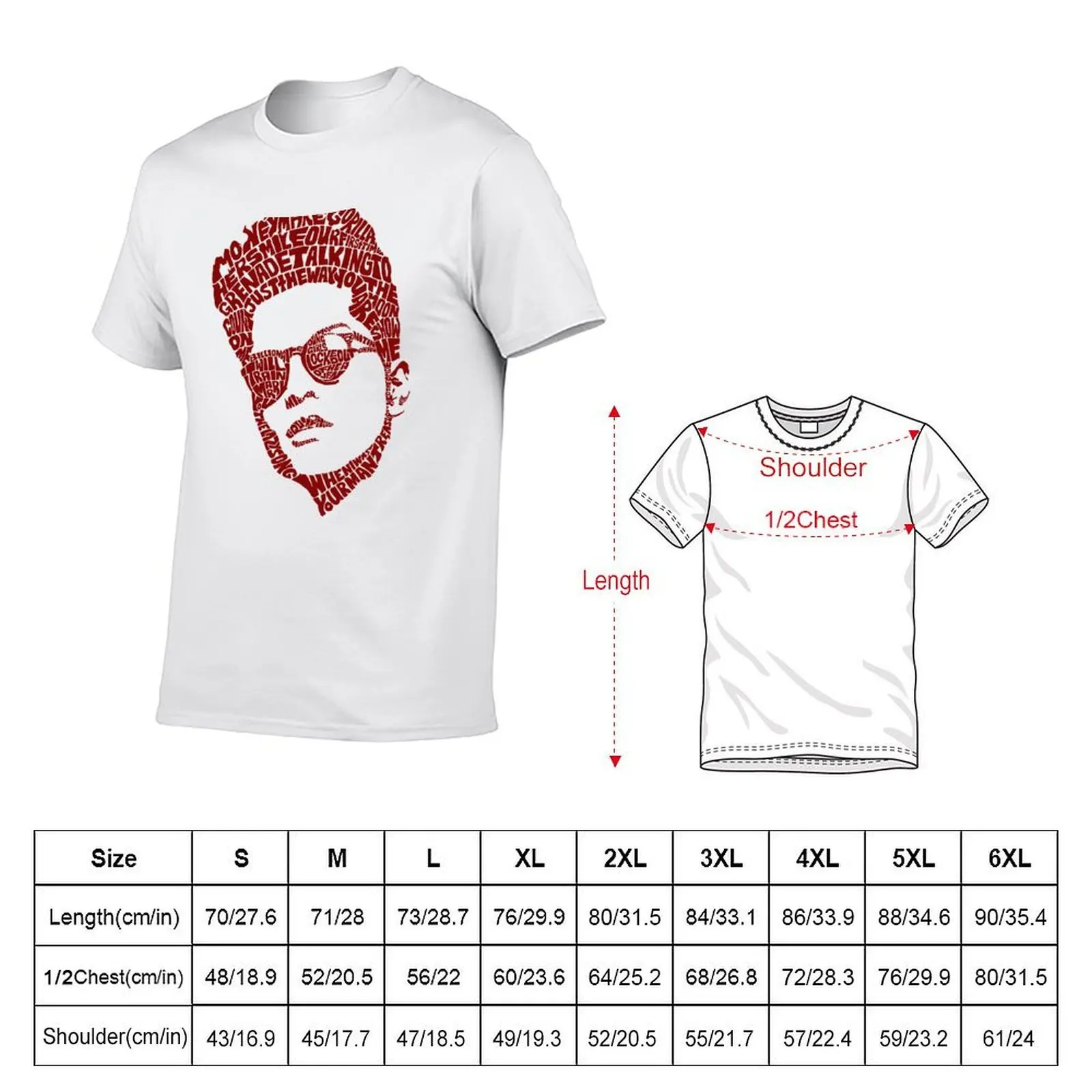 Red Typography T-Shirt cotton tshirt 100% man t shirt cotton high quality cotton t shirts high quality T-shirt