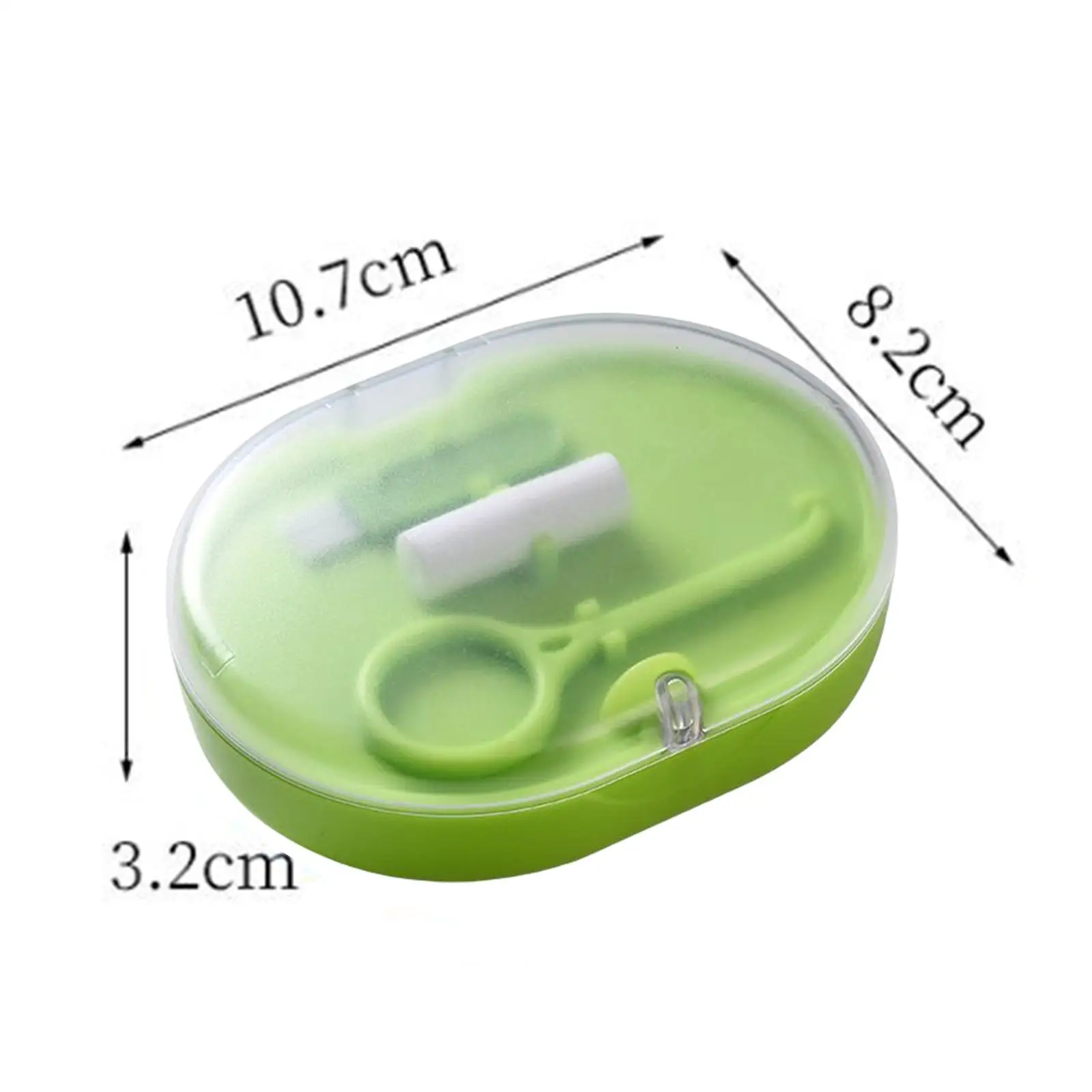 Portable Retainer Case Mouth Guard Aligner Dentures Storage Boxes for Office