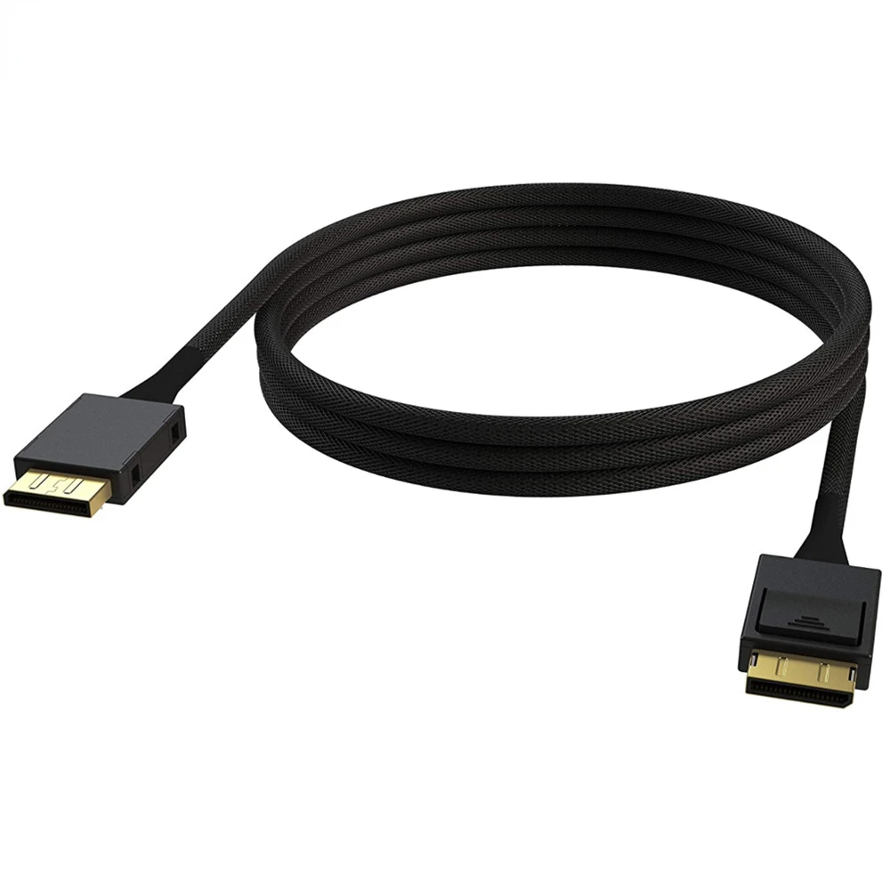 SFF-8611 4i To SFF-8611 4i SSD High Speed Transmission Data Active Extending Cable 0.5/1m