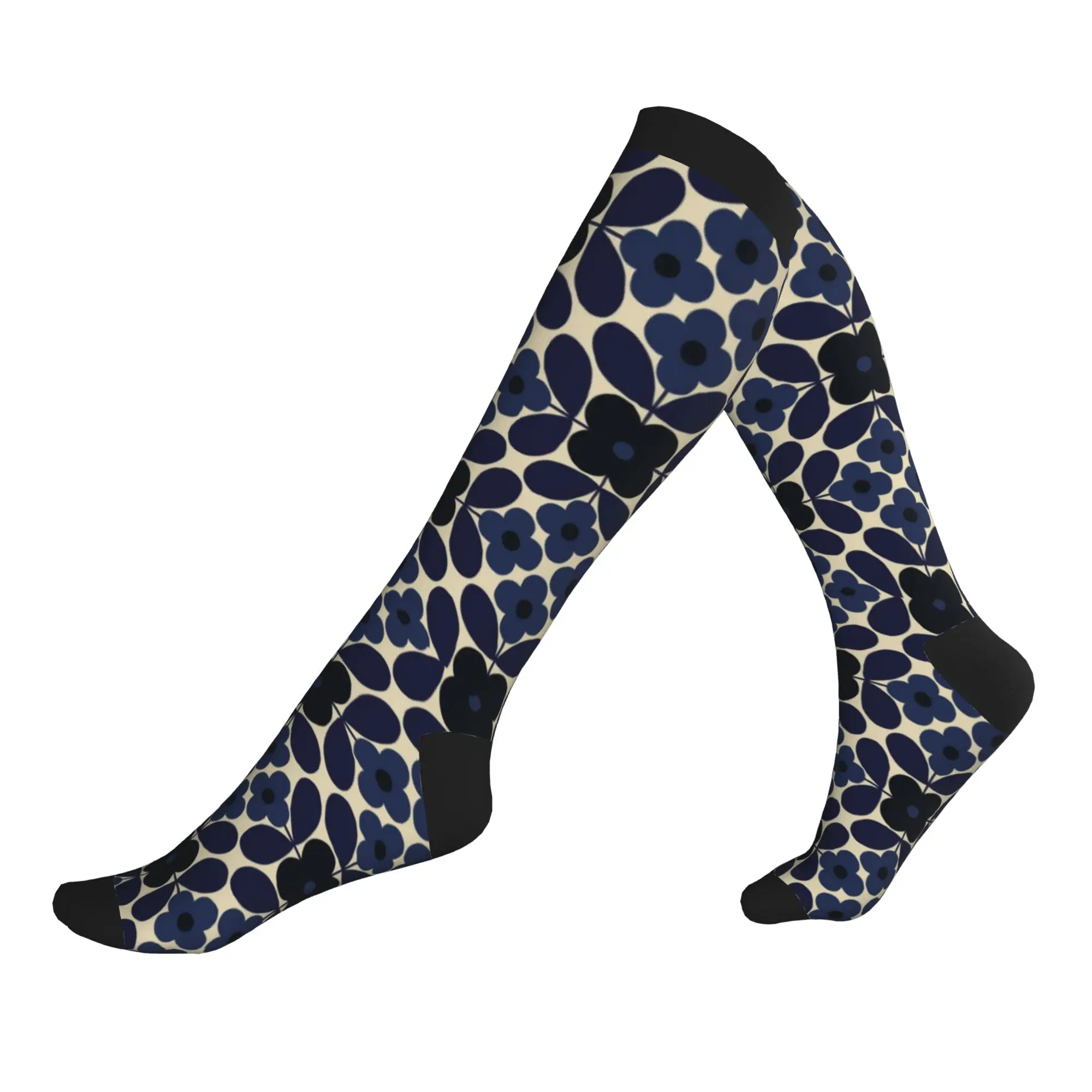 

Orla Kiely Flower Scandinavian Geometric Style Dress Socks Mens Womens Warm Fashion Sports Compression Socks
