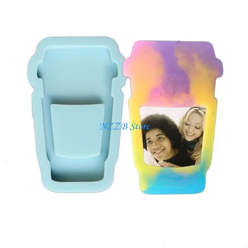 

T21F Resin Casting Epoxy Rectangle Silicone Molds for Pendant Jewelry Craft