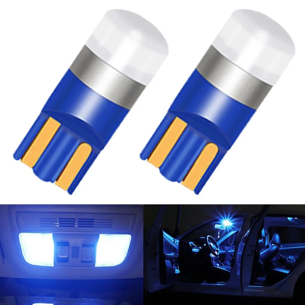 

2X T10 W5W LED Car Clearance Lights Reading Lamp 3030SMD Auto Interior Vehicle Dome Door Bulb Accessories Trunk 6000K Waterproof