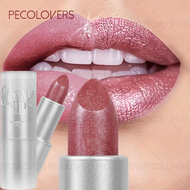 1PC Non-stick Cup, Waterproof, Long-lasting Makeup, Fine Glitter, Pearlescent Lipstick, Various Selection to Choose, Halloween