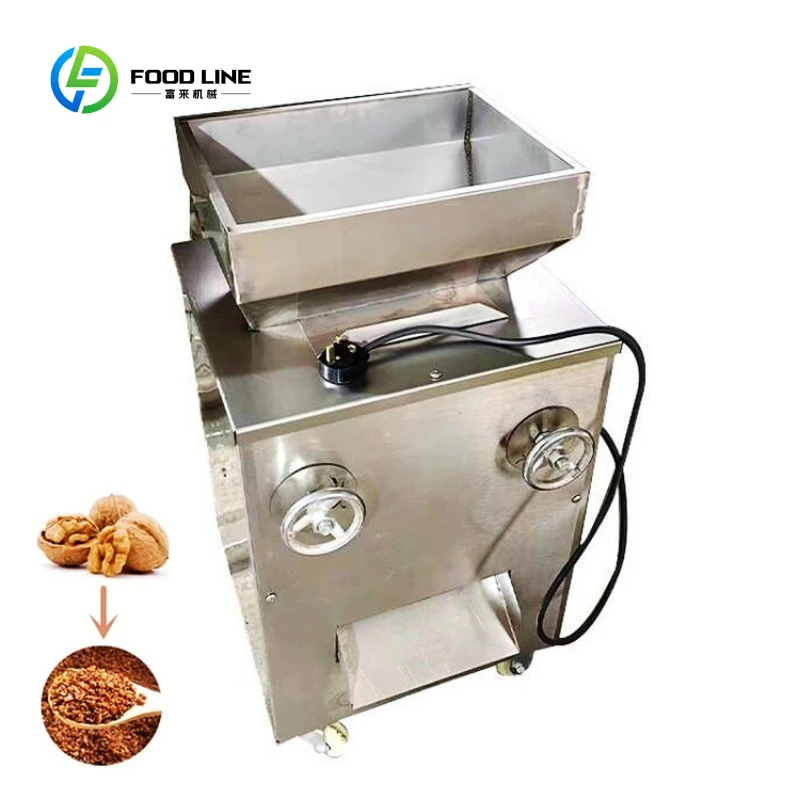 Small Peanut Walnut Pistachio Cutting Machine Almond Nuts Chopping Crusher Grinding Machine