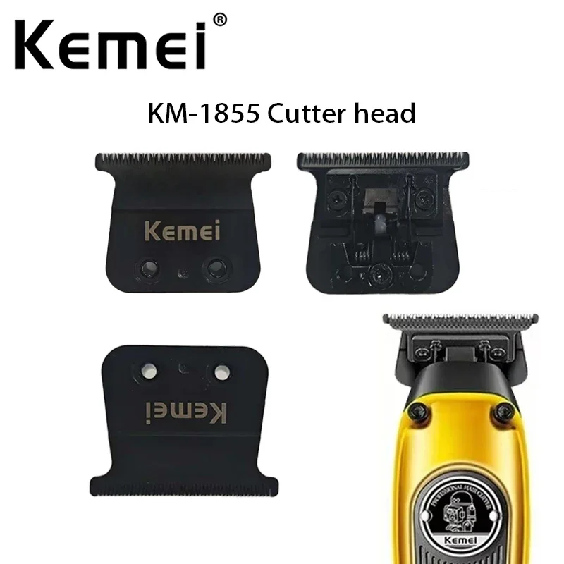 

Kemei KM-1855 электрическая машинка для стрижки волос, сменные аксессуары для продукта, сменное лезвие, головка для салона, аксессуары для машинки для стрижки волос, лезвие