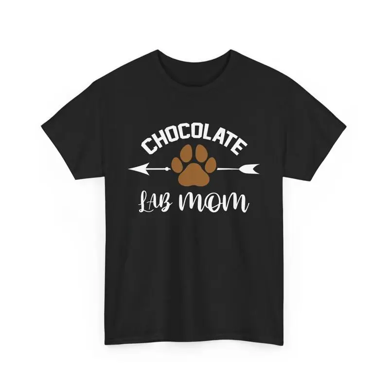 Día de la madre Choco Labrador amante de los perros Chocolate Lab mamá camiseta