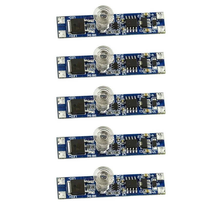 

A36T-5X 5V-24V 8A Smart Intelligent LED Light Dimmer Capacitive Sensor Module PCBALED Dimming Control Touch Switch
