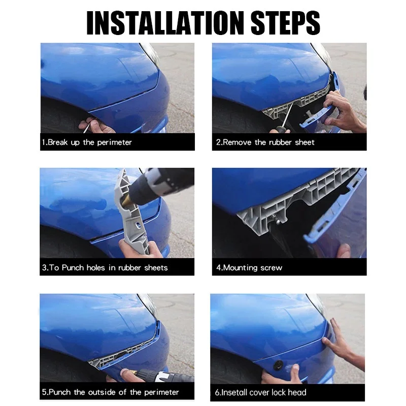 

1 шт. кнопка-фиксатор, быстросъемный комплект кузовных деталей, передний бампер, фиксатор капота, универсальный алюминиевый автомобильный замок-клипса 30 мм, замок крышки двигателя