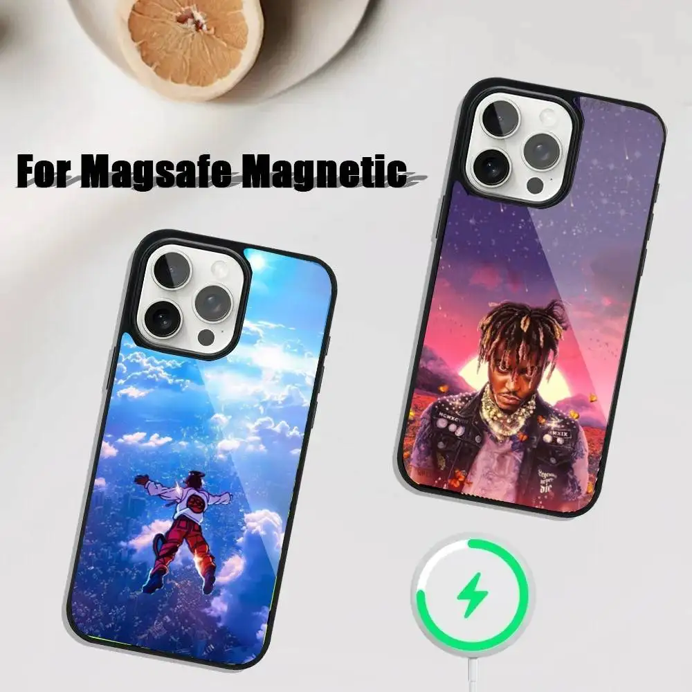 

999 J-Juice W-WRL Phone Case For iPhone 17,16,15,14,13,12,11,Pro,Max,Plus,Mini,SE4,E Magnetic Magsafe Wireless Charging