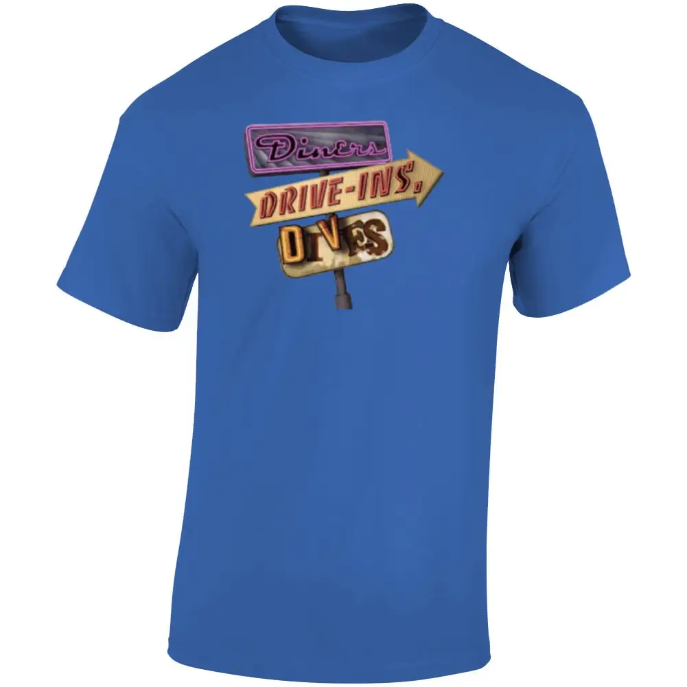 Diners Drive Ins And Dives Logo Guy Fieri T Shirt