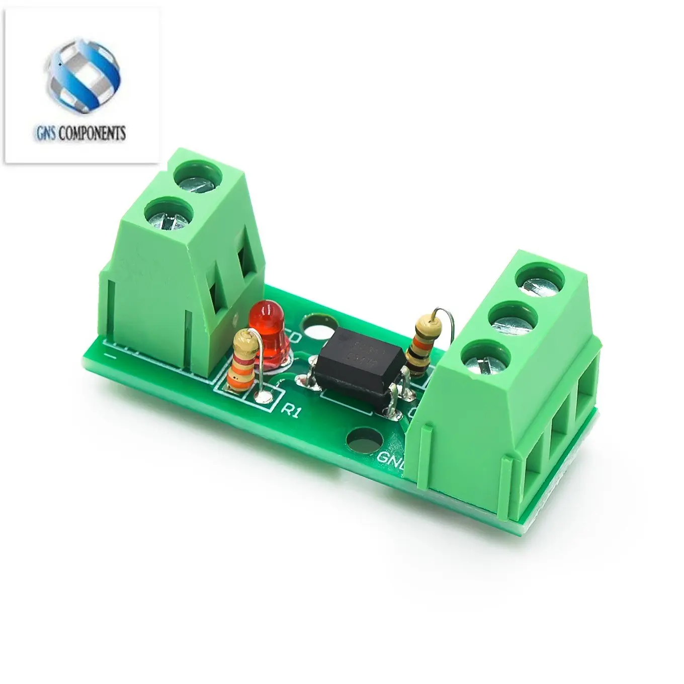 1 Channel Way Optocoupler Isolation Module PC817 EL817 3V-5V 12V 24V Photoelectric Isolator Rail Holder PLC Drive Motor Board