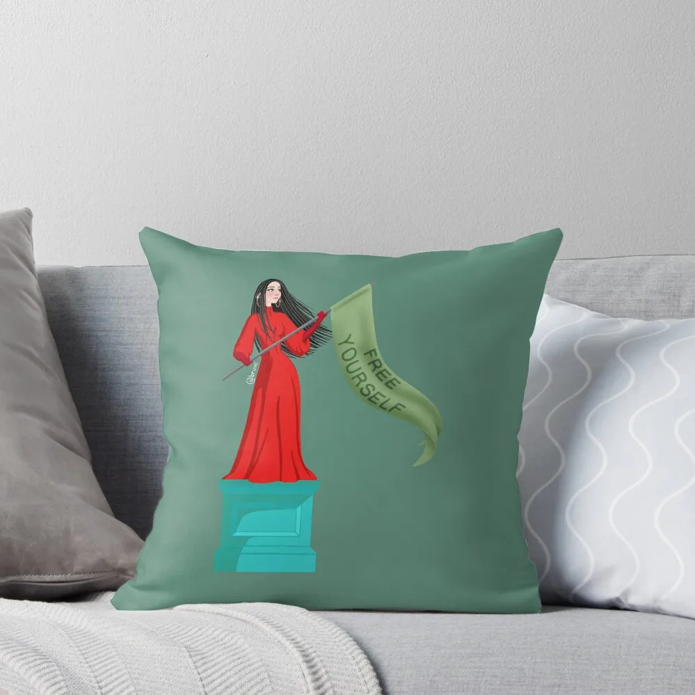 Jessie Ware / Free Yourself Throw Pillow Sofa Cushion Covers For Sofas pillow