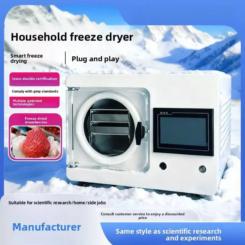 Desktop Lyophilizer Freeze Dryer Milk Home Freeze Drying Machine