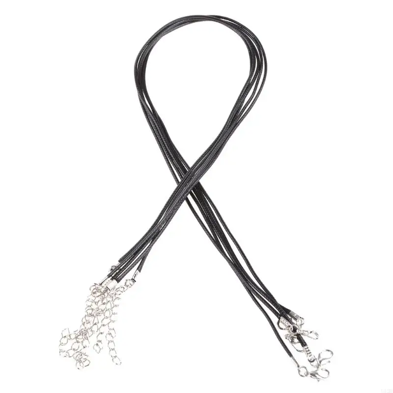 5pcs/Lot Leather String String Wax Braid rop