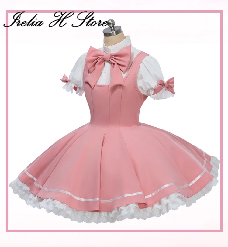 Irelia H sakura Card Captor Sakura disfraz de Cosplay rosa blanco para mujeres cosplays Anime gameble traje