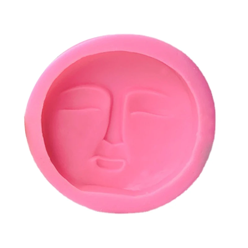 3D Face Decoration Mold European and American Classical Characters Scented Material Mold Home Decoration