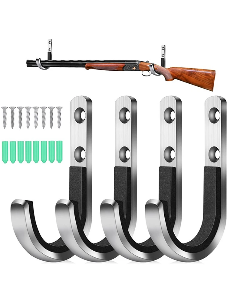 AliExpress 1/2/4pcs Wall Mounted Storage Rack Multifunctional Metal Hook for Household Pliers Bicycle Stand Bedroom Living Room Organizatio