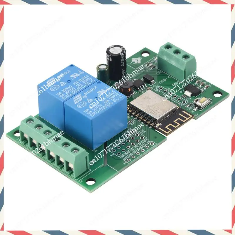 -A21Z Esp8266 Esp-12F Wifi Relay Module 2Channel 5V/8-80V Network Relay Switch For Arduino Ide Smart Home App Remot Control