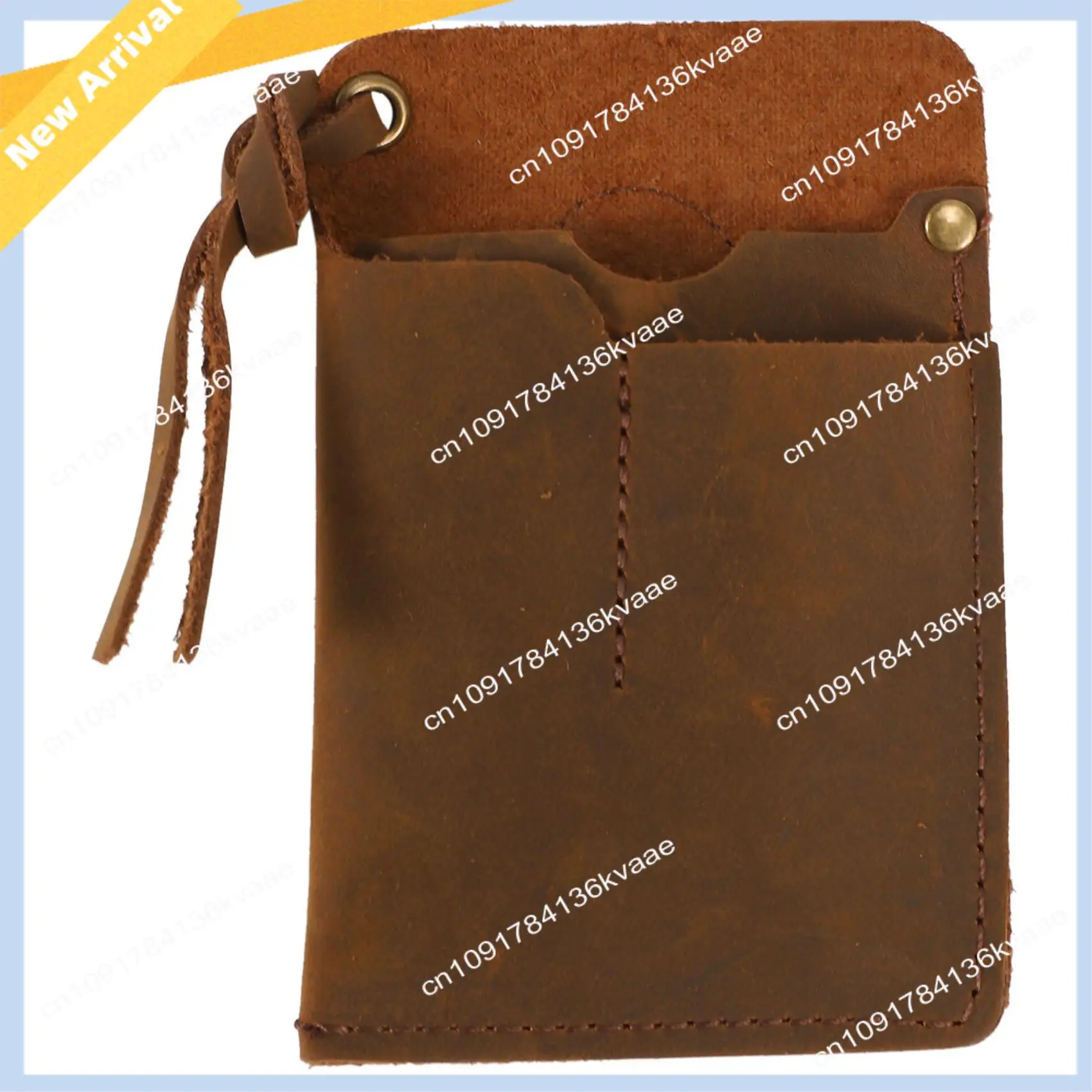 M01K Handmade EDC Organizer Leather Sheath/ Organizer Slip Pouch Case For Flashlight/Multi-Tool/Knife/Pen