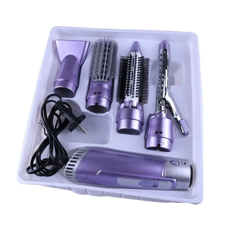 4 in 1 Multifunction Hair Dryer Curler Straightener Comb Brush Styling Tools Drop Shipping