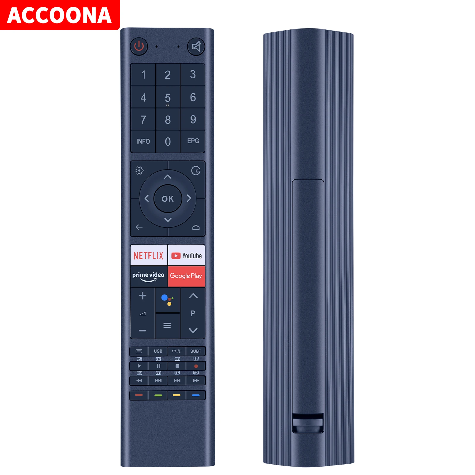 Voice Remote control for ruba ERGO 55GUS8500 L43M8T Changhong CHIQ U43G7H L32G7H  TV