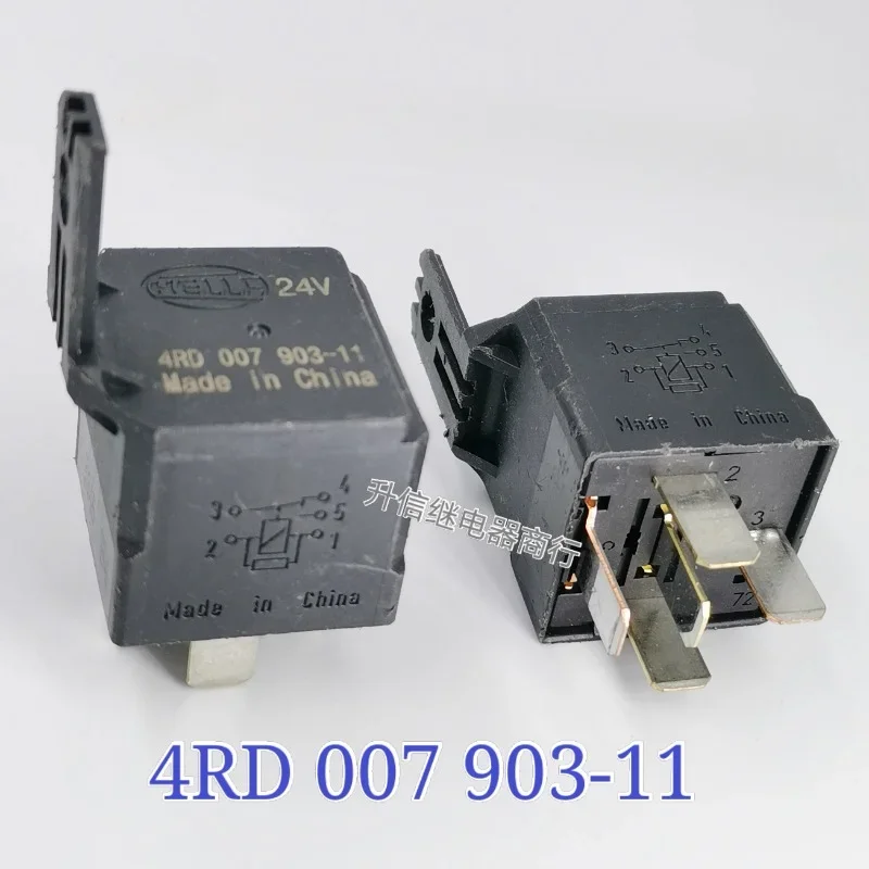 

（Brand New Original）1pcs/lot 100% original genuine relay:4RD 007 903-11 24VDC 5pins Automotive relay