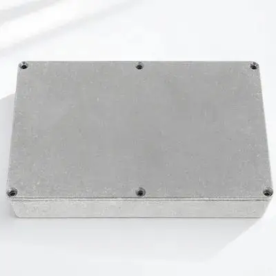 

1pc Aluminium Box For Effector Enclosure Replacement Diecast Pedal Silver Durable Effect Box Supply Case For Guitar