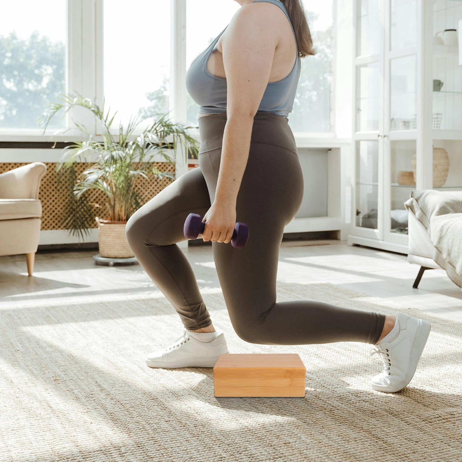 

1pc Yoga Blocks Brick Durable Safe Improve Balance Strength Flexibility Exercise Portable Easy Clean Smooth