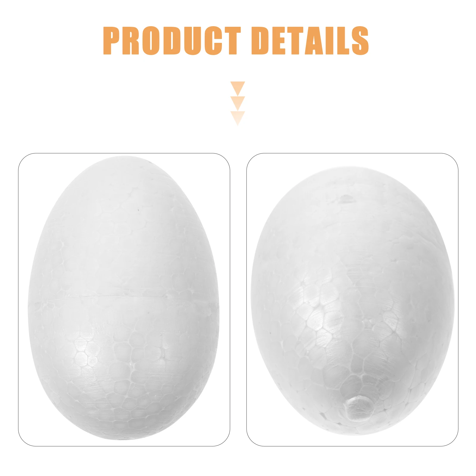 

10 Pcs Manual Painted Foam Eggs Child Decoration Painting Decorating Easter DIY