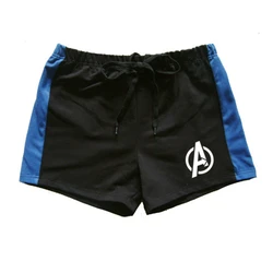 Fitness Bodybuilder Shorts masculino, Fitness, halterofilismo, exercício, material de algodão impresso, alta qualidade