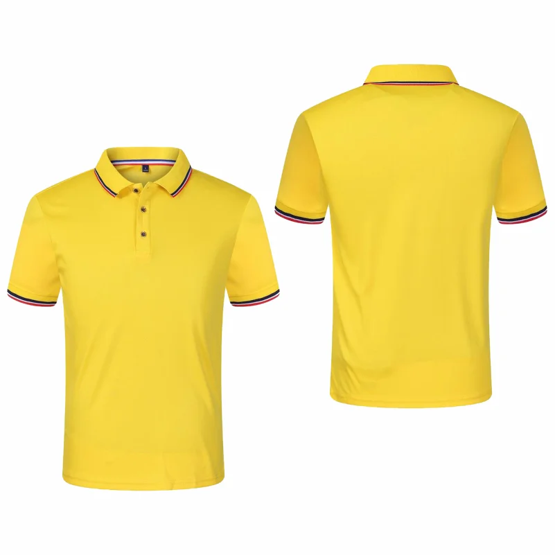 Cross Border Short Sleeved Polo From Europe Popular Summer Casual Lapel Large Size High-Quality Business Office Uniforms