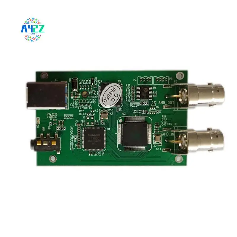 A42Z-AHD CVBS CVI TVI To USB Video Converter AHD Audio Video Capture Card Module 1080P Analog HD Drive Free With Loop Out