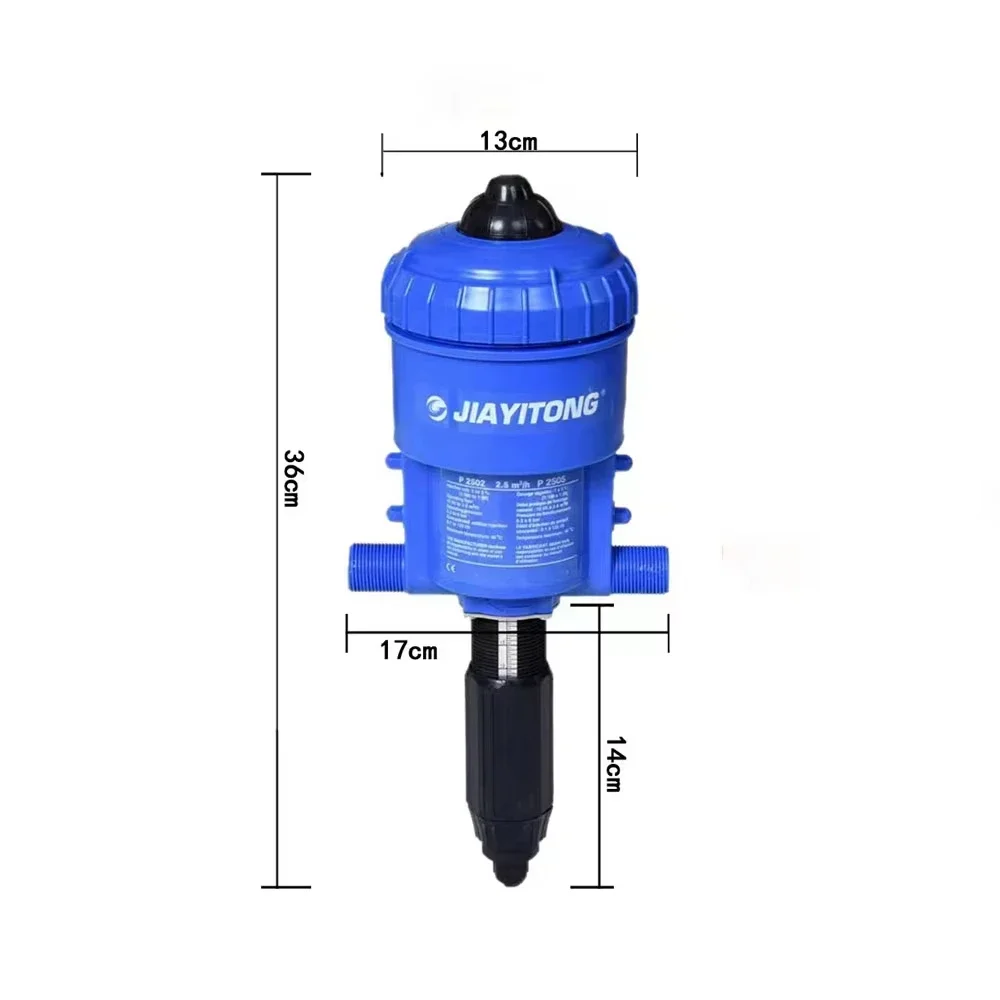 Automatic Dosing Device Irrigation Injector Powered by Water Dosing Pump for Garden Water-Powered Fertilizer Fertilizer Injector