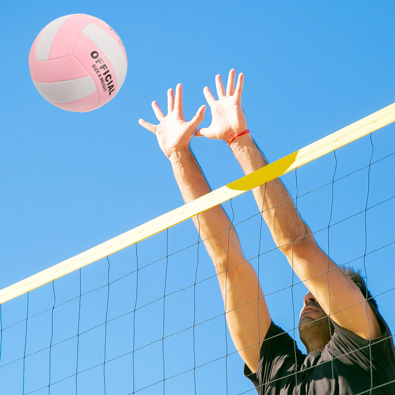 Machine de volley-ball d'intérieur, couture de badminton d'entraînement gonflable