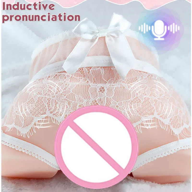 Automatic Realistic Sex Doll Male Sex Toy for Men Masturbation 3D Lifelike Soft Butt with Vagina and Anal Sex Pleasure Adult Toy