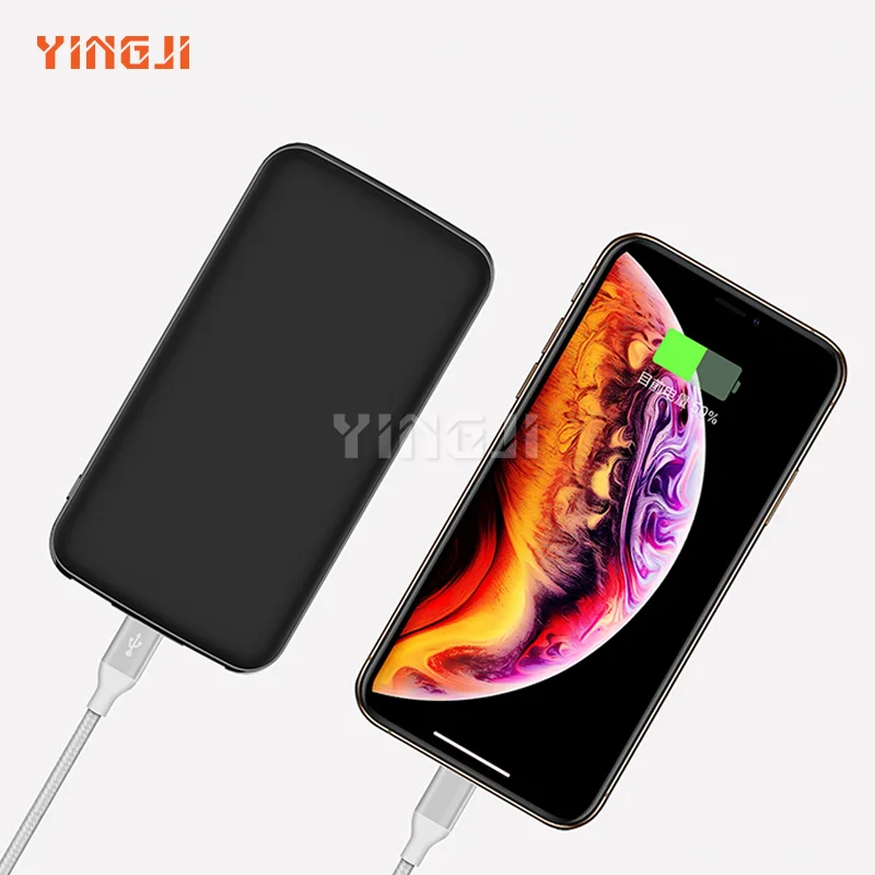 

New QC4.0+PD Fast charge 20W dual USB polymer mobile power supply 10000mah mah charging bank