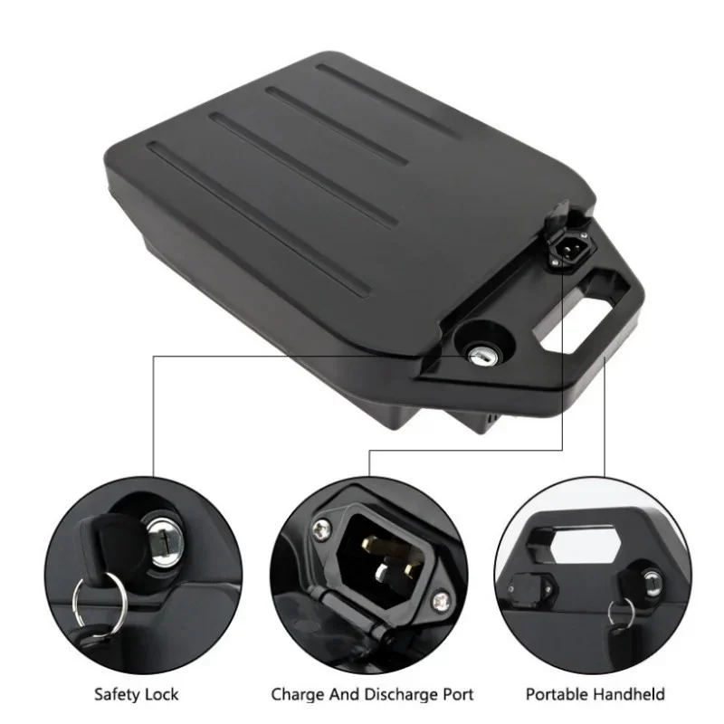 20Ah~50Ah For Harley two wheel foldable Citycoco Lithium  60V Battery 500W- 2400W Electric motorcycle Waterproof Free charger