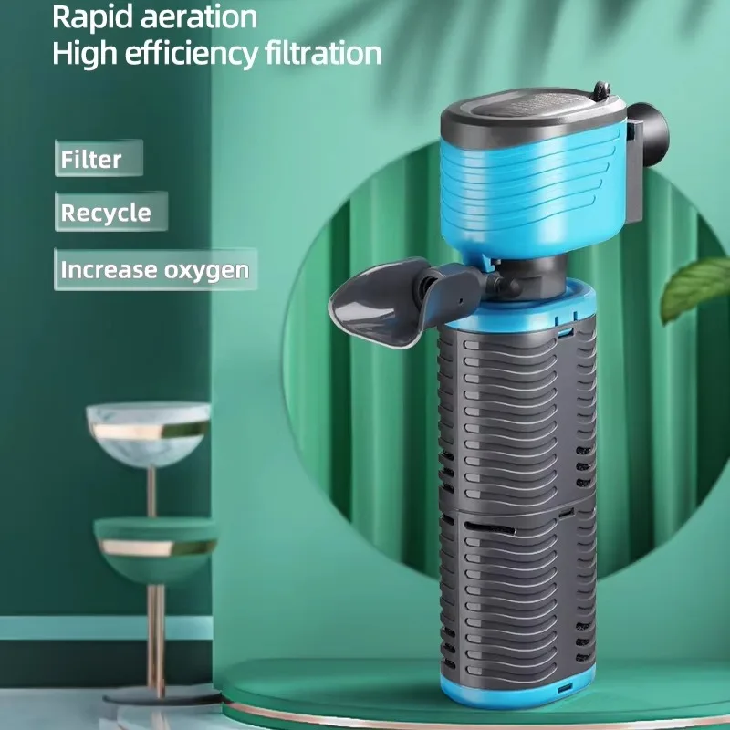 

Submersible with Bucket Filter Silent Oxygen-increasing Filter Circulating Bottom Suction Pump