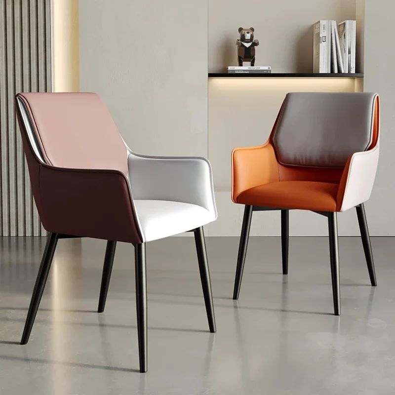 

Design Modern Dining Chairs Luxury Vanity Kitchen Nordic Dining Chairs Feature Ergonomic Sillas Comedor Home Furniture SR50DC