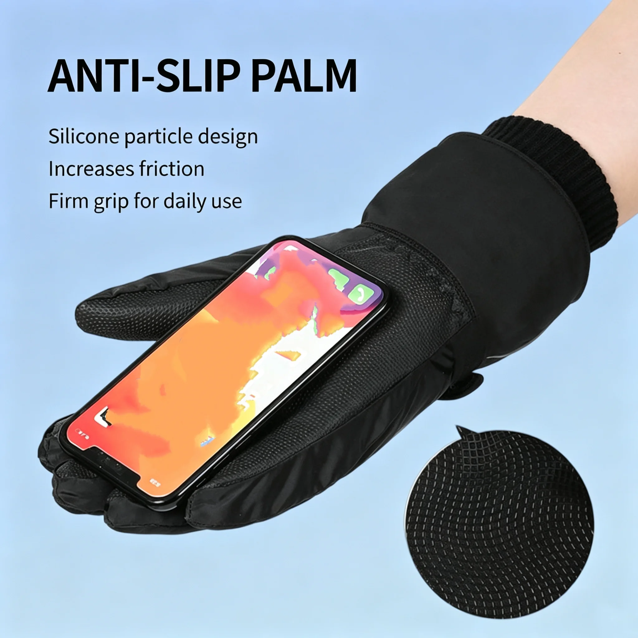 男性用・女性用プロフェッショナル冬用サーマルスキーグローブ  - Touch Screen Gloves のレビューと価格